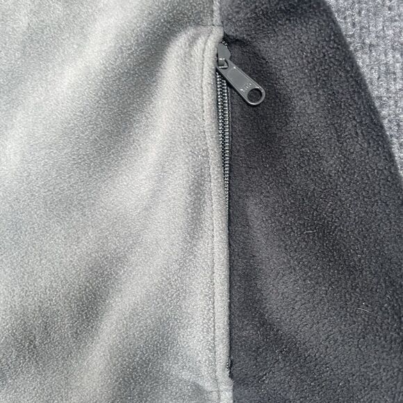 Columbia Vest Men’s Large Gray Full Zip Fleece Sleeveless Sportswear Jacket - Picture 7 of 8